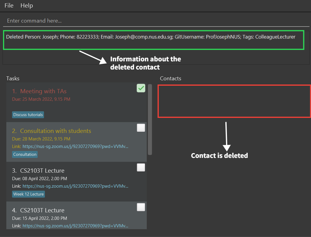 result for `deletec 1` part 2